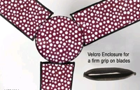 STYLISTA Waterproof & Dustproof Three Blade Ceiling Fan Cover with Velcro Enclosure Set of 1 Fan Cover -  Free Size,   Maroon,  PVC, pack of1